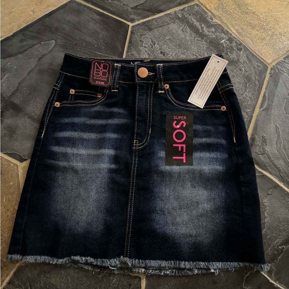 No Boundaries Jean skirt, size 1